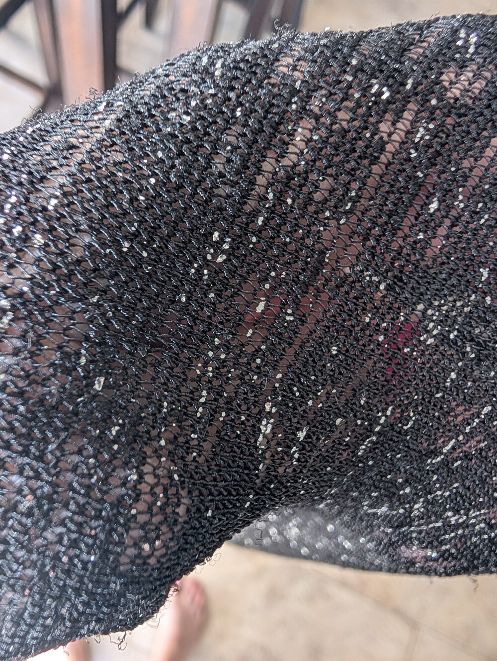 Light metallic thread sweater - Picture 7 of 8